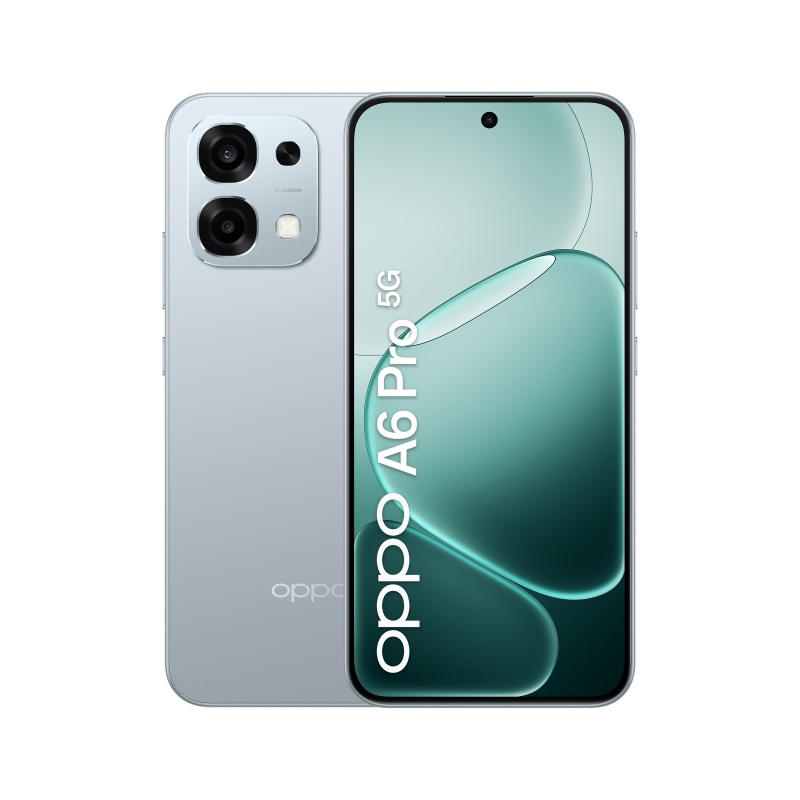 OPPO A6 Pro 5G 16,7 cm (6.57") Double SIM Android 15 USB Type-C 8 Go 256 Go 6500 mAh Titane