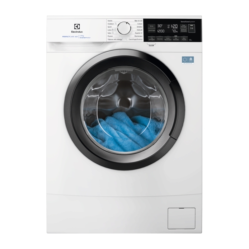Electrolux SensiCare 600 EW6S327A lavadora Carga frontal 7 kg 1200 RPM Blanco