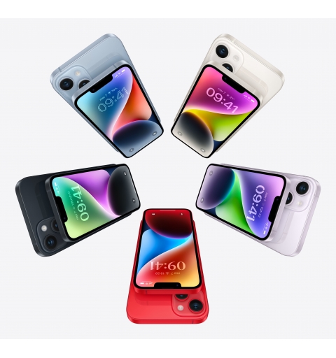 Apple iPhone 14 15,5 cm (6.1") Double SIM iOS 17 5G 128 Go Noir