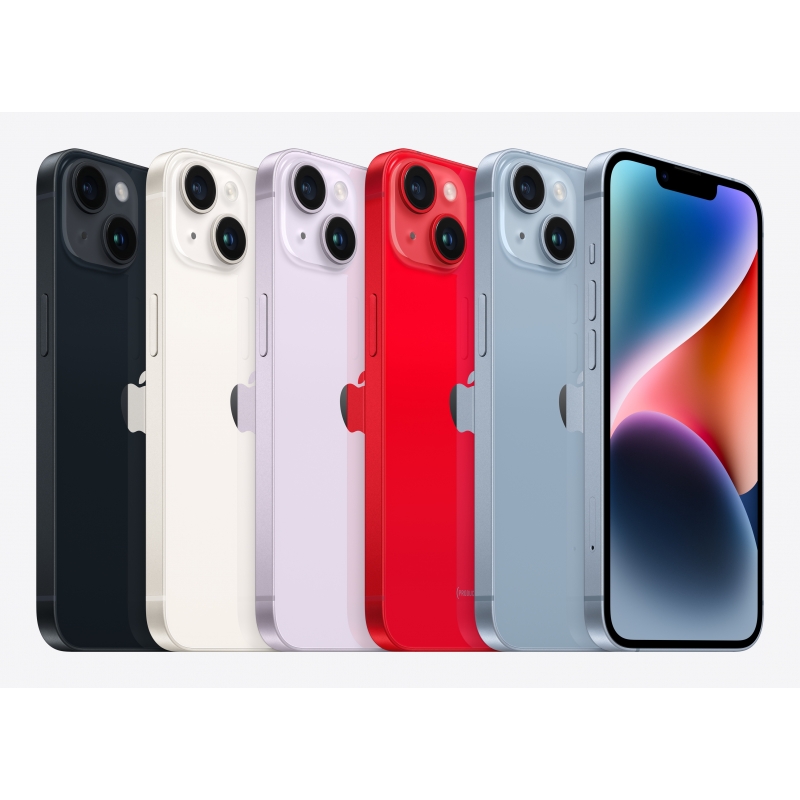 Apple iPhone 14 15,5 cm (6.1") Double SIM iOS 17 5G 128 Go Noir