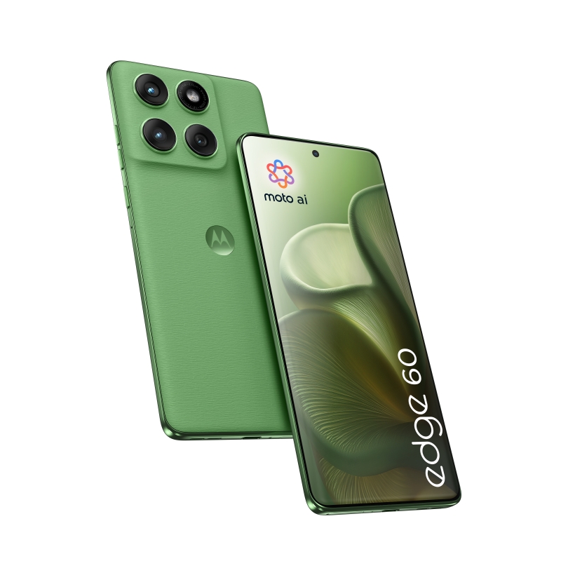 Motorola edge 60 16,9 cm (6.67") Double SIM Android 15 5G USB Type-C 8 Go 256 Go 5200 mAh Vert