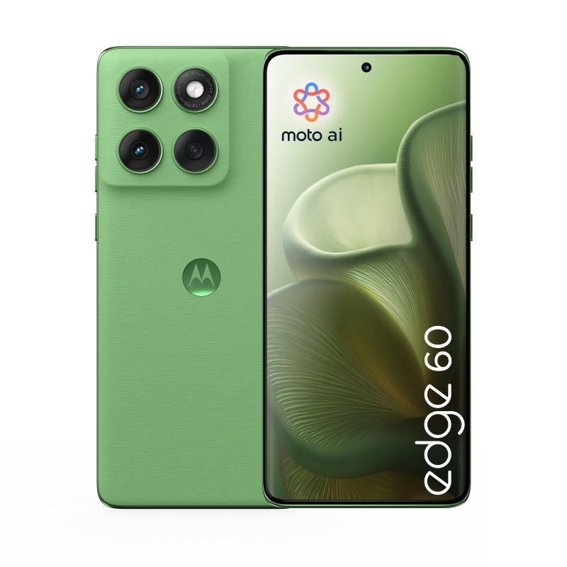 Motorola edge 60 16,9 cm (6.67") Double SIM Android 15 5G USB Type-C 8 Go 256 Go 5200 mAh Vert