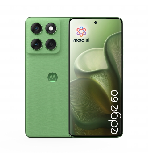 Motorola edge 60 16,9 cm (6.67") Double SIM Android 15 5G USB Type-C 8 Go 256 Go 5200 mAh Vert