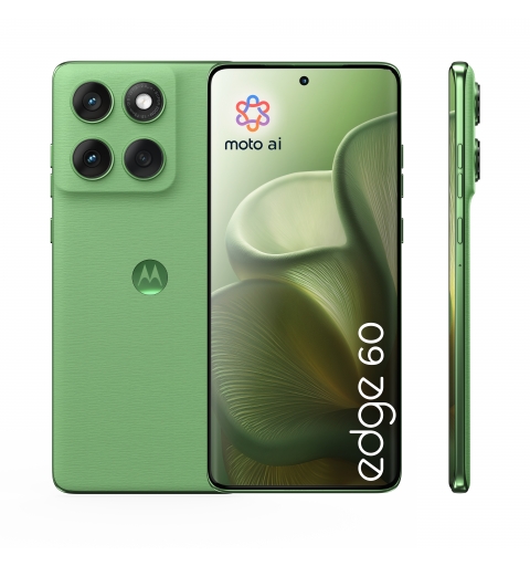 Motorola edge 60 16,9 cm (6.67") Double SIM Android 15 5G USB Type-C 8 Go 256 Go 5200 mAh Vert