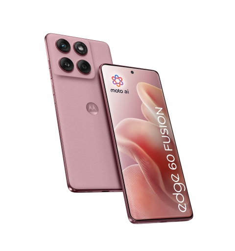 Motorola edge 60 fusion 16,9 cm (6.67") Double SIM Android 15 5G USB Type-C 8 Go 256 Go 5200 mAh Rose