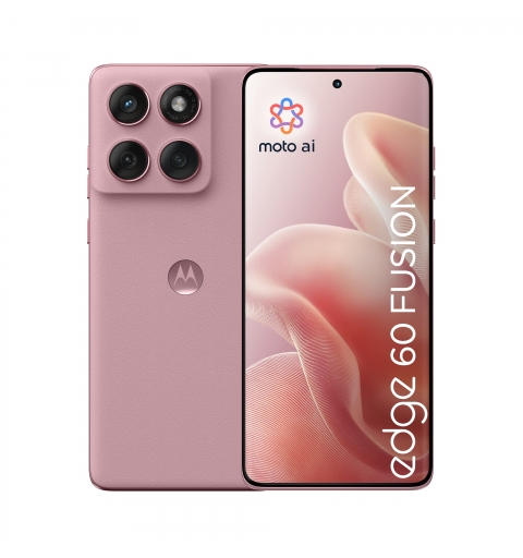 Motorola edge 60 fusion 16,9 cm (6.67") Double SIM Android 15 5G USB Type-C 8 Go 256 Go 5200 mAh Rose