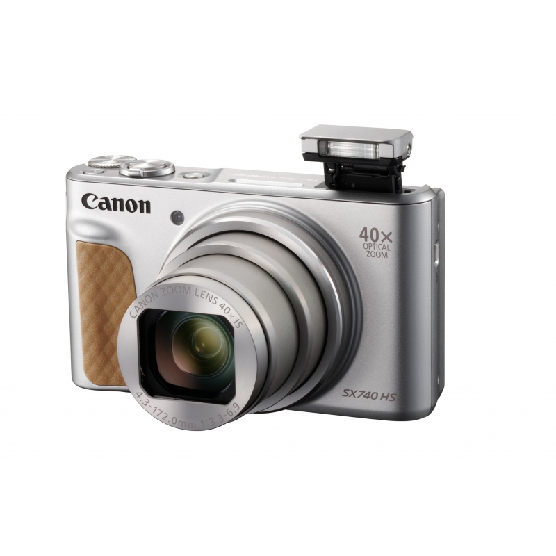 Canon PowerShot SX740 HS 1 2.3" Appareil-photo compact 20,3 MP CMOS 5184 x 3888 pixels Argent