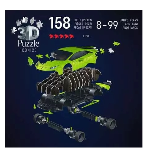 Ravensburger 12008037 Puzzle 3D-Puzzle 108 Stück(e) Fahrzeuge
