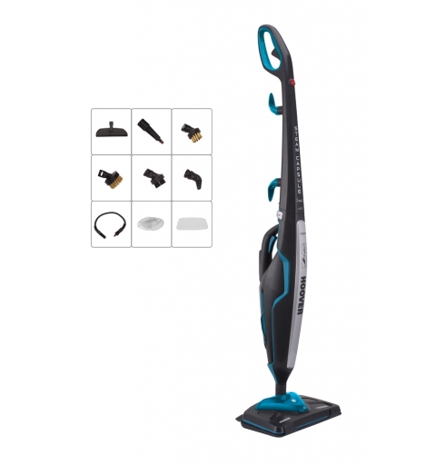 Hoover Steam Capsule 2in1 CA2IN1D 011 Scopa a vapore 0,35 L 1700 W Blu, Verde