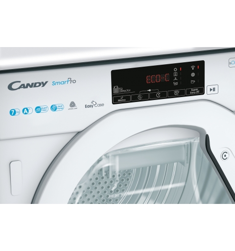 Candy Smart Pro BCTD H7A1TE-S asciugatrice Da incasso Caricamento frontale 7 kg Bianco