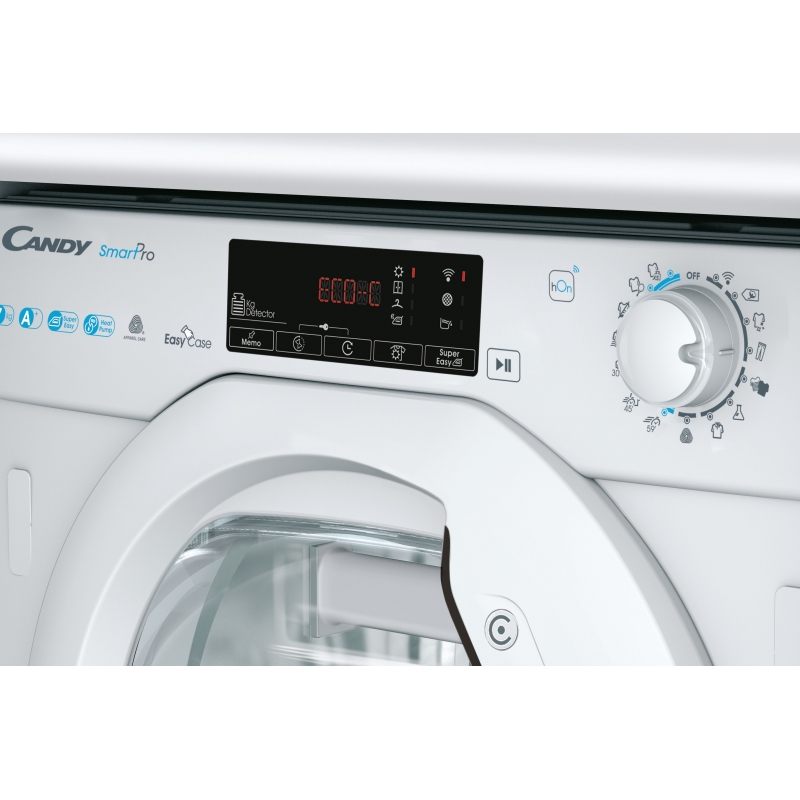 Candy Smart Pro BCTD H7A1TE-S Wäschetrockner Integriert Frontlader 7 kg Weiß