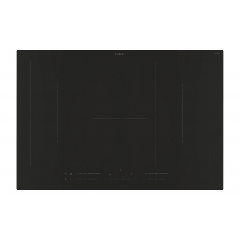 Candy CIFS85MCTT 1 Noir Intégré 77 cm Plaque avec zone à induction 5 zone(s)