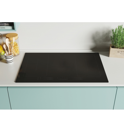 Candy CIFS85MCTT 1 Noir Intégré 77 cm Plaque avec zone à induction 5 zone(s)
