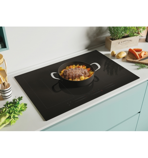 Candy CIFS85MCTT 1 Noir Intégré 77 cm Plaque avec zone à induction 5 zone(s)