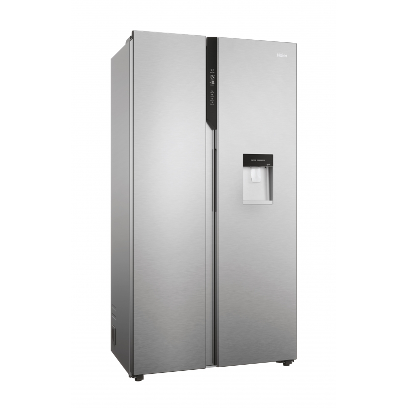 Haier SBS 90 Serie 5 HSR5918DWMP frigorifero side-by-side Libera installazione 521 L D Platino, Acciaio inox Haier SBS 90 Serie 5 HSR5918DWMP frigorifero side-by-side Libera installazione 521 L D Platino, Acciaio inox