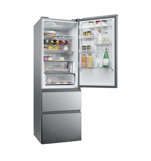 Haier 3D 60 Serie 5 HTW5618DNMG Freistehend 360 l D Silber