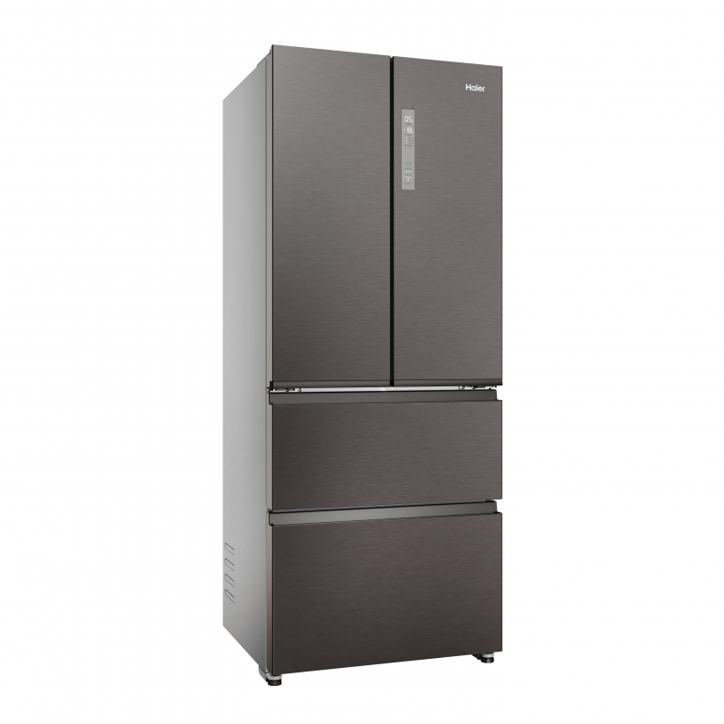 Haier HFR3718ENMD frigo américain Pose libre 402 L E Acier inoxydable
