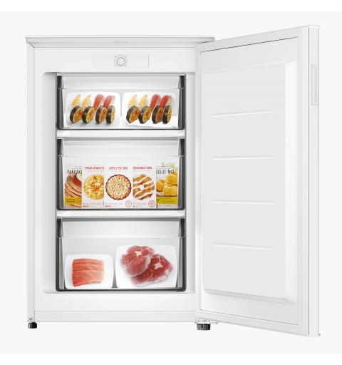 Candy CUQS 58EW Congelatore verticale Libera installazione 85 L E Bianco