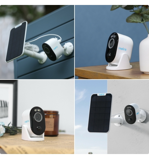 Reolink Argus Series B330 - 5MP Outdoor Battery Camera, Person Vehicle Detection, Color Night Vision, 5 2.4 GHz Wi-Fi