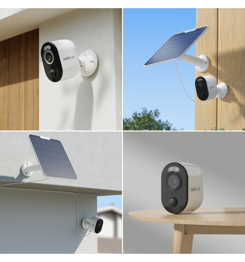 Reolink Argus Series B350 - 4K Outdoor Battery Wi-Fi Camera, Person Vehicle Animal Detection, Color Night Vision