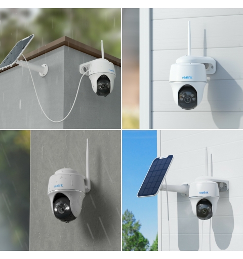 Reolink Argus Series B430 - 5MP Outdoor Wi-Fi Camera, Pan & Tilt, Person Vehicle Animal Detection, Color Night Vision