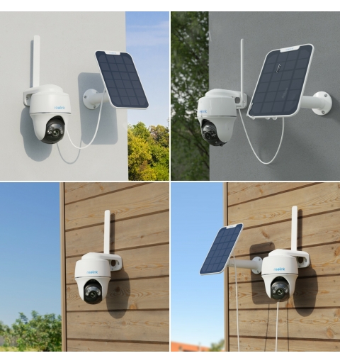 Reolink Go Series G430 - 5MP Outdoor Battery Camera, 4G LTE Network, Person Vehicle Animal Detection, 355° Pan & 140° Tilt