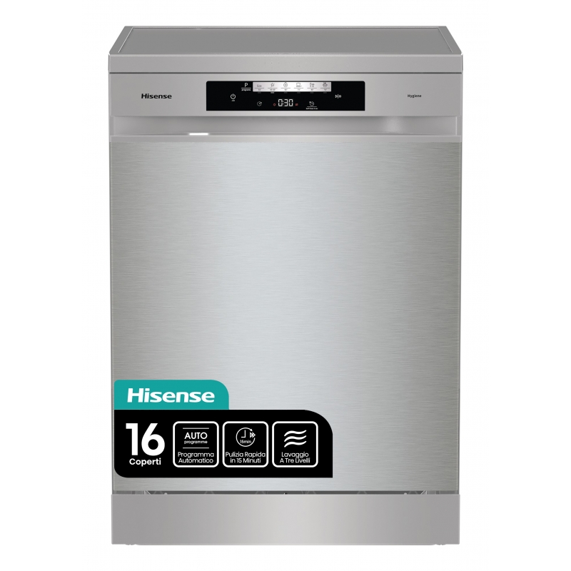 Hisense Dishwasher Pose libre 16 couverts D