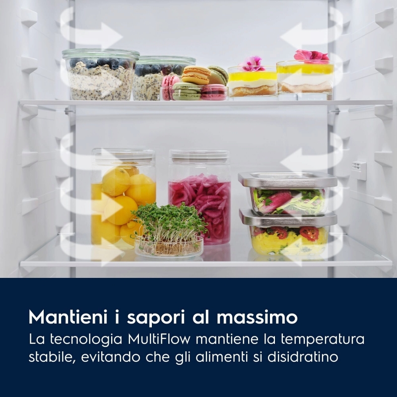 Electrolux LNT6ME18S Frigocongelatore Serie 600 TwinTech® Total No Frost 177,2 cm