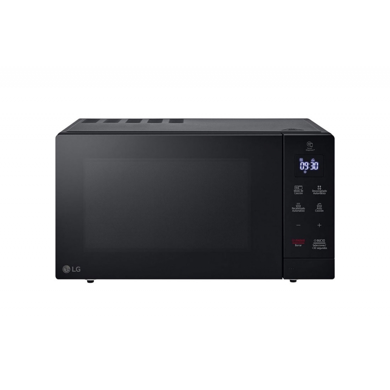 LG MH7032JAS Nero Microonde con grill Superficie piana 30 L 900 W