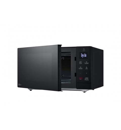 LG MH7032JAS Nero Microonde con grill Superficie piana 30 L 900 W