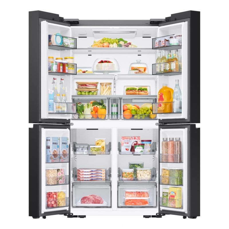 Samsung Series 8 RM70F67RDR nevera puerta lado a lado Independiente 669 L D Acero inoxidable
