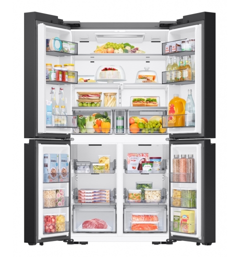 Samsung Series 8 RM70F67RDR nevera puerta lado a lado Independiente 669 L D Acero inoxidable