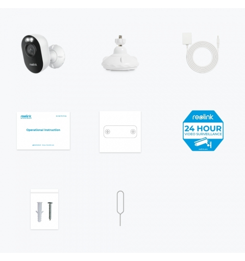 Reolink Lumus Series E430 Telecamera di sicurezza IP Esterno 1920 x 1080 Pixel Parete