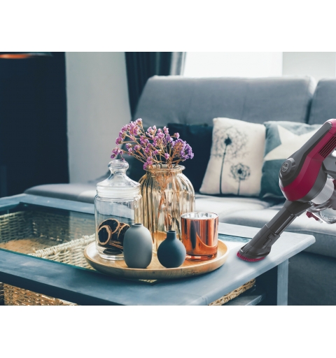 Hoover HF1 HF110P 011 Aspiradora escoba Batería Secar Tela Sin bolsa 0,9 L Magenta