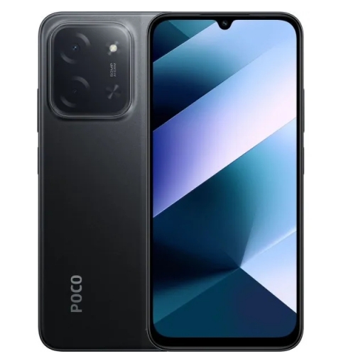 POCO C85 17,5 cm (6.9") Double SIM 4G USB Type-C 8 Go 256 Go 6000 mAh Noir