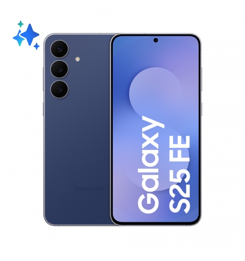 Samsung Galaxy S25 FE, Smartphone AI, Display Dynamic AMOLED 2X 6.7'', Fotocamera 50MP, 8GB RAM, 128GB, Batteria 4.900 mAh, Navy