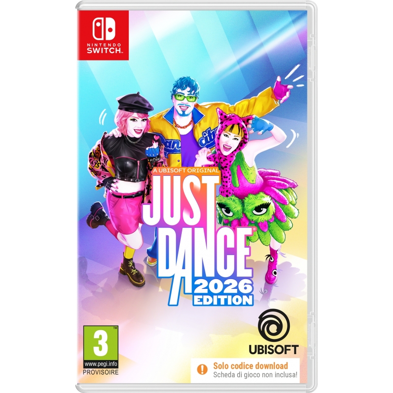 Ubisoft Just Dance 2026 Standard Cinese semplificato, Cinese tradizionale, Tedesca, DUT, Inglese, ESP, Francese, ITA,