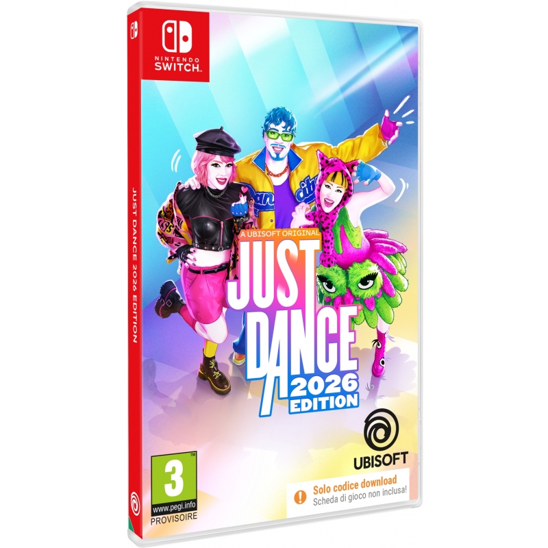 Ubisoft Just Dance 2026 Standard Chinois simplifié, Chinois traditionnel, Allemand, Néerlandais, Anglais, Espagnol, Français,