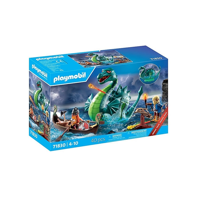 Playmobil Wikinger mit Seeungeheuer