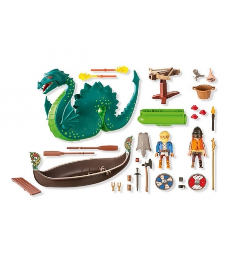 Playmobil Wikinger mit Seeungeheuer