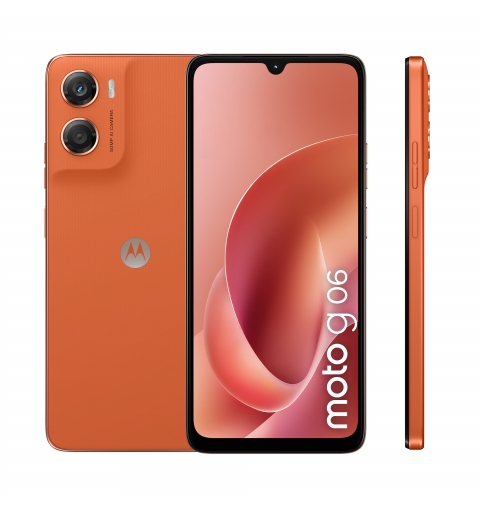 Motorola moto g06 17,5 cm (6.88") Double SIM Android 15 4G USB Type-C 4 Go 256 Go 5200 mAh Orange