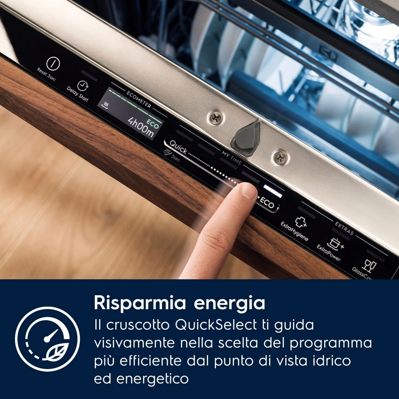 Electrolux KESC8310L Completamente integrado 14 cubiertos D