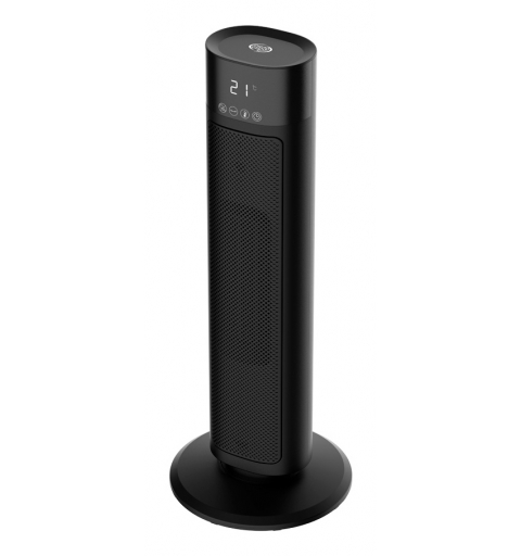 Argoclima TECH TOWER Interno Nero 2000 W Riscaldatore ambiente elettrico con ventilatore