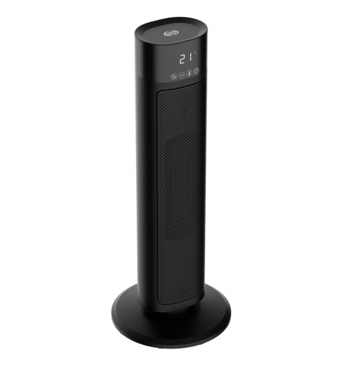 Argoclima TECH TOWER Interno Nero 2000 W Riscaldatore ambiente elettrico con ventilatore