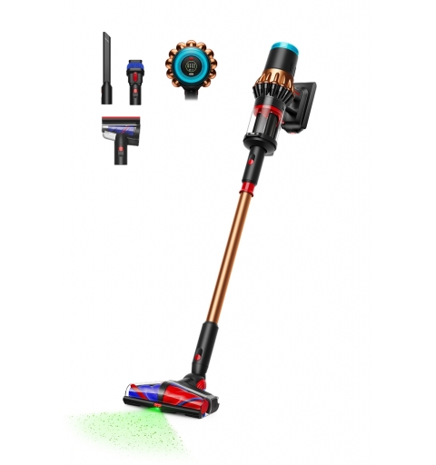 Dyson V16 Piston Animal Aspirateur-balai 2 en 1 Batterie Sec HEPA Sans sac 900 W Noir, Cuivre