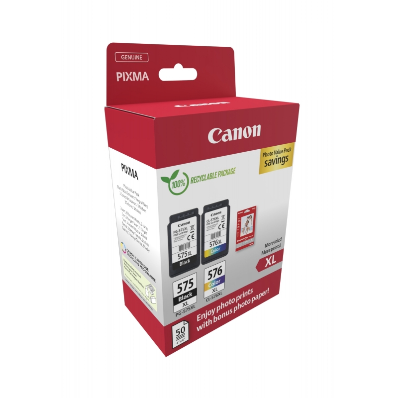 Canon PG-575XL CL-576XL Photo Value Pack