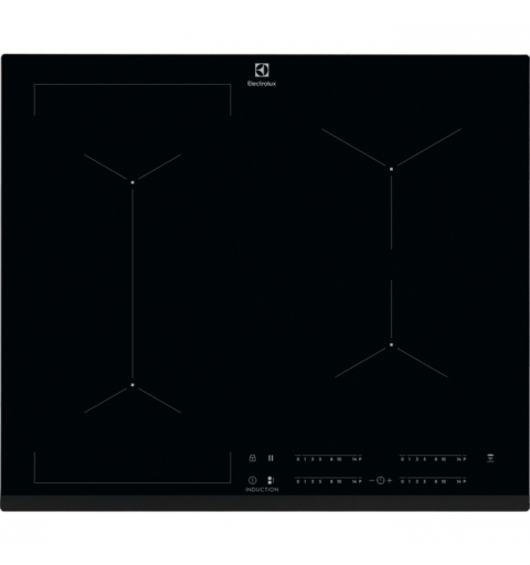 Electrolux EIV63443 piano cottura Nero Da incasso Piano cottura a induzione 4 Fornello(i)