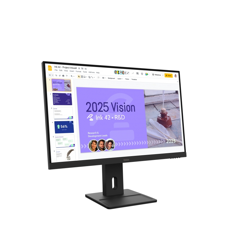Lenovo ThinkVision E27Q-40 LED display 68,6 cm (27") 2560 x 1440 Pixel Quad HD LCD Schwarz