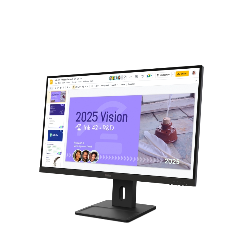 Lenovo ThinkVision E27Q-40 LED display 68,6 cm (27") 2560 x 1440 pixels Quad HD LCD Noir