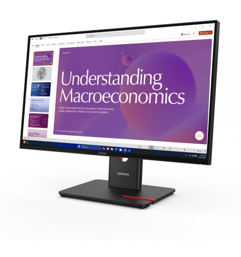 Lenovo ThinkVision T24D-40 LED display 60,5 cm (23.8") 1920 x 1080 Pixel Full HD LCD Schwarz